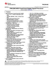 TMS320C6455BZTZA datasheet.datasheet_page 1