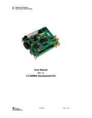 CC2400DK 数据规格书 1