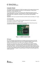 CC2400DK 数据规格书 4