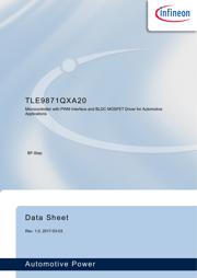 TLE9871QXA20XUMA1 datasheet.datasheet_page 1