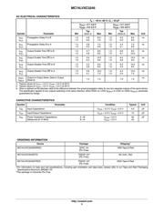 MC74LVXC3245DTG datasheet.datasheet_page 5