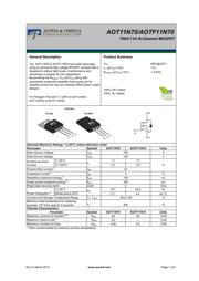 AOTF11N70 datasheet.datasheet_page 1