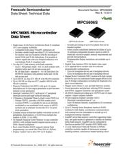 SPC5606SF2VLU6R 数据规格书 1