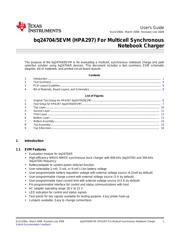 BQ24705EVM 数据规格书 1