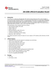 LM5114BSDEVAL/NOPB 数据规格书 1