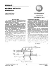 MC1496BDR2G 数据规格书 1