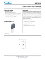 2SC6011 datasheet.datasheet_page 1