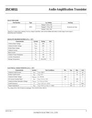 2SC6011 datasheet.datasheet_page 2