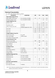 LD7575PS datasheet.datasheet_page 5