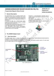 AS5040-SS_EK_AB产品设计参考Datasheet 奥地利微电子 1/61 - 百芯智造