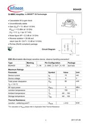 BGA 420 E6433 datasheet.datasheet_page 1