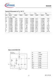 BGA 420 E6433 datasheet.datasheet_page 3