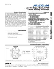 MAX4611CPD+ datasheet.datasheet_page 1