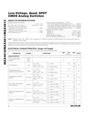 MAX4611CPD+ datasheet.datasheet_page 2