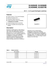 ULN2064 Datasheet PDF - AiPCBA