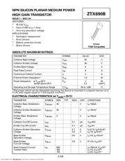 ZTX690BSTOA datasheet.datasheet_page 1