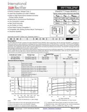 IRF7769L2TRPBF 数据规格书 1