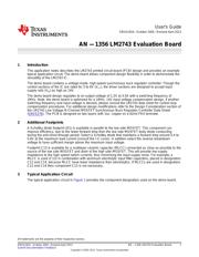 LM2743EVAL/NOPB 数据规格书 1