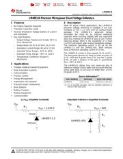 LM4051BIM3X-1.2 datasheet.datasheet_page 1