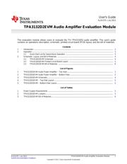 TPA3132D2EVM datasheet.datasheet_page 1