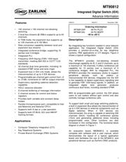 MT90812AP datasheet.datasheet_page 1