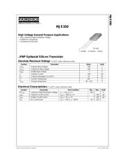 MJE350STU 数据规格书 1