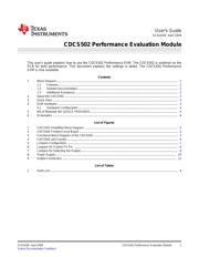 CDCS502PERF-EVM datasheet.datasheet_page 1