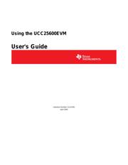 UCC25600DR 数据规格书 1