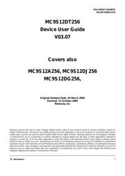 MC9S12DT256MFUE datasheet.datasheet_page 1