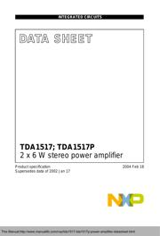 TDA1517 datasheet.datasheet_page 2