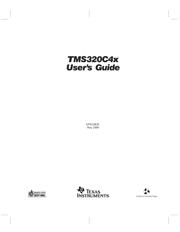 TMS320C44PDB60 数据规格书 1