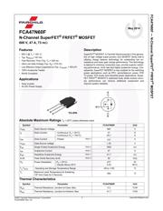 FCA47N60F datasheet.datasheet_page 1