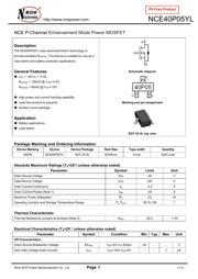 NCE40P05YL datasheet.datasheet_page 1