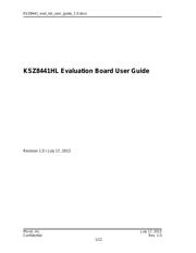 KSZ8031RNL-EVAL 数据规格书 1