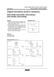 DTC114YE datasheet.datasheet_page 1