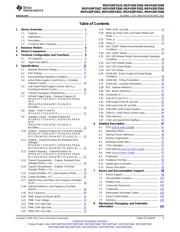 MSP430F5505IRGZR datasheet.datasheet_page 5