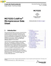 MCF5253CVM140 数据规格书 1