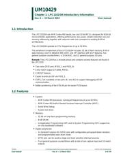 LPC1102UK 数据规格书 4