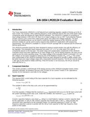 LM20124EVAL 数据规格书 1
