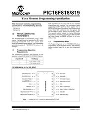 PIC16LF819T-I/SO datasheet.datasheet_page 1
