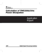TMS320LC541BPZ-66 数据规格书 1