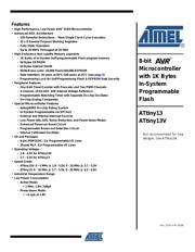 ATTINY13V-10PU 数据规格书 1
