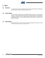 ATTINY13-20SU 数据规格书 6