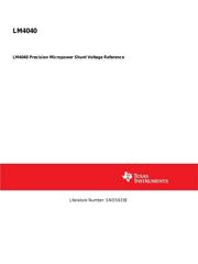 LM4040AIM3X-10 datasheet.datasheet_page 1