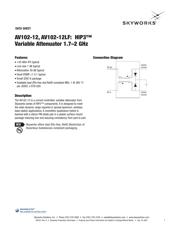AV102-12 datasheet.datasheet_page 1