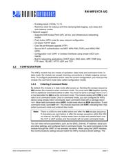 RN171-I/RM475 数据规格书 6