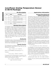 MAX6605MXK+ datasheet.datasheet_page 4
