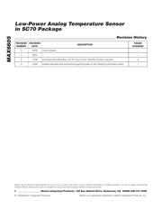 MAX6605MXK+ datasheet.datasheet_page 6