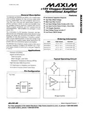 MAX430CPA datasheet.datasheet_page 1