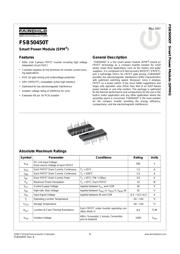 FSB50450T datasheet.datasheet_page 1